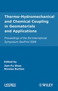 Cover: Thermo-Hydromechanical and Chemical Coupling in Geomaterials and Applications - Wiley-ISTE