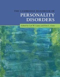 Cover: The Cambridge Handbook of Personality Disorders - Cambridge University Press
