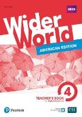 Cover: Wider World American Edition 4 Teacher's Book with PEP Pack - Pearson Education Limited