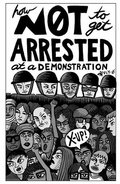 Cover: How Not to Get Arrested at a Demonstration - Microcosm Publishing