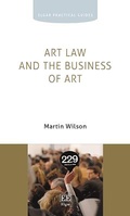Cover: Art Law and the Business of Art - Edward Elgar Publishing