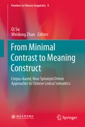 Cover: From Minimal Contrast to Meaning Construct - Springer