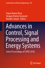 Cover: Advances in Control, Signal Processing and Energy Systems - Springer