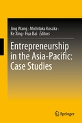 Cover: Entrepreneurship in the Asia-Pacific: Case Studies - Springer