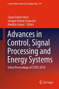 Enlarge image Cover: Advances in Control, Signal Processing and Energy Systems - Springer