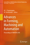 Cover: Advances in Forming, Machining and Automation - Springer