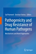 Cover: Pathogenicity and Drug Resistance of Human Pathogens - Springer