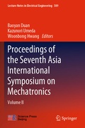 Cover: Proceedings of the Seventh Asia International Symposium on Mechatronics - Springer