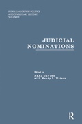 Cover: Judicial Nominations - Routledge