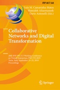 Cover: Collaborative Networks and Digital Transformation - Springer