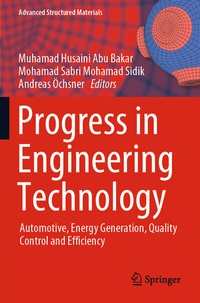 Abbildung von: Progress in Engineering Technology - Springer