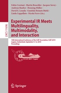 Cover: Experimental IR Meets Multilinguality, Multimodality, and Interaction - Springer