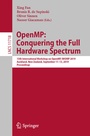 Cover: OpenMP: Conquering the Full Hardware Spectrum - Springer