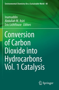 Abbildung von: Conversion of Carbon Dioxide into Hydrocarbons Vol. 1 Catalysis - Springer