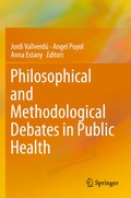 Cover: Philosophical and Methodological Debates in Public Health - Springer
