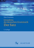 Cover: Grundriss der deutschen Grammatik - J.B. Metzler