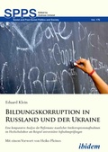 Cover: Bildungskorruption in Russland und der Ukraine - ibidem