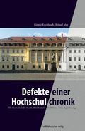 Cover: Defekte einer Hochschulchronik - mdv Mitteldeutscher Verlag