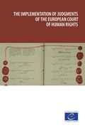Cover: The implementation of judgments of the European Court of Human Rights - Council of Europe