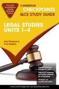 Cover: Cambridge Checkpoints QCE Legal Studies Units 1-4 - Cambridge University Press