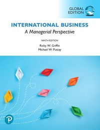 Abbildung von: International Business: A Managerial Perspective, Global Edition - Pearson Education Limited