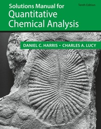 Enlarge image Cover: Student Solutions Manual for the 10th Edition of Harris 'Quantitative Chemical Analysis' - W.H.Freeman & Co Ltd