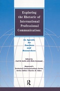 Cover: Exploring the Rhetoric of International Professional Communication - Routledge