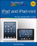 Cover: Teach Yourself VISUALLY iPad 4th Generation and iPad mini - Visual