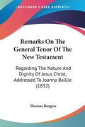 Bild: Remarks On The General Tenor Of The New Testament - Kessinger Publishing Co