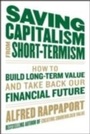 Cover: Saving Capitalism From Short-Termism: How to Build Long-Term Value and Take Back Our Financial Future - McGraw-Hill Education
