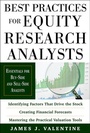 Bild: Best Practices for Equity Research Analysts: Essentials for Buy-Side and Sell-Side Analysts - McGraw-Hill Education