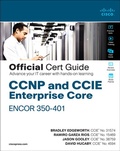 Cover: CCNP and CCIE Enterprise Core ENCOR 350-401 Official Cert Guide - Pearson