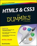 Cover: HTML5 and CSS3 For Dummies - Wiley
