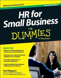 Abbildung von: HR For Small Business For Dummies - Australia - Wiley