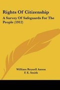 Cover: Rights Of Citizenship - Kessinger Publishing