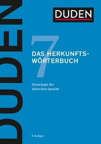 Abbildung von: Duden - Das Herkunftswörterbuch - Duden