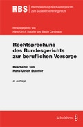 Cover: Rechtsprechung des Bundesgerichts zur beruflichen Vorsorge - Schulthess Juristische Medien