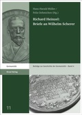 Cover: Richard Heinzel: Briefe an Wilhelm Scherer - Hirzel