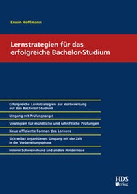 Abbildung von: Lernstrategien für das erfolgreiche Bachelor-Studium - HDS