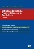 Cover: Betriebswirtschaftliche Problemstellungen f&uuml;r Apotheker/n - HDS