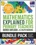 Cover: Haylock: Mathematics Explained for Primary Teachers (Australian edition) + Student Workbook bundle - SAGE Publications Ltd