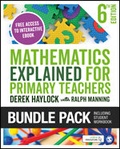Cover: Haylock: Mathematics Explained for Primary Teachers 6e + Student Workbook bundle - SAGE Publications Ltd