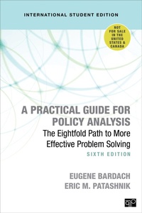 Enlarge image Cover: A Practical Guide for Policy Analysis - International Student Edition - CQ Press