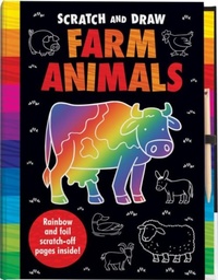 Enlarge image Cover: Scratch and Draw Farm Animals - Scratch Art Activity Book - Two Windmills Limited