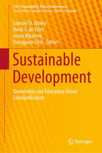 Enlarge image Cover: Sustainable Development - Springer