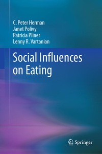 Enlarge image Cover: Social Influences on Eating - Springer