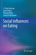 Cover: Social Influences on Eating - Springer