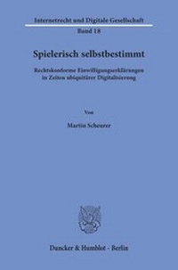 Abbildung von: Spielerisch selbstbestimmt - Duncker & Humblot