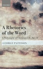 Cover: A Rhetorics of the Word - Oxford University Press