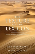 Cover: The Texture of the Lexicon - Oxford University Press
